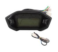 Motorcycle Instrument Panel 12V Digital Speedometer Odometer Tachometer Night Visible Durable -one Motorcycle Gauge panels