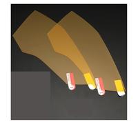 Motorcycle Instrument Speedometer Film Screen FoR YAM&AHA SMAX155 175 Accessories Scratch Cluster Screen Dashboard Motorcycle Protection Instrument Film