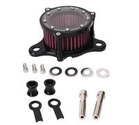 Motorcycle Intake Air Filter Cone Style Replacement for XL883 XL1200 Models 2004-2015, High Flow Air Filter Kit with Brackets and Gaskets for Carburetor Inlet