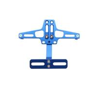 motorcycle Invisible Number Plate Holder Motorcycle License Plate Holder And Icy Roads In Winter, The License Plate Frame Can Prevent The License Plate From Shifting.(Blue)