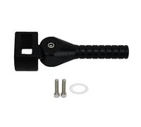 Motorcycle Jack Lifting Handle Aluminum Anti Slip Auxiliary Bar Replacement for K 1200 R K 1200 S K 1300 R K 1300 S Durable Portable Tool (Black)
