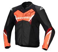 Alpinestars Faster V3 Leather Jacket Black 52 Men