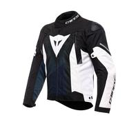 Motorcycle Jacket D-DRY® Man Dainese SUPER SPRINT Waterproof Black/Blue/White