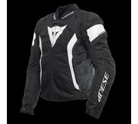 Dainese Avro 5 Motorcycle Textile Jacket, black-white, size 58