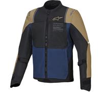 Alpinestars ST-2 Air Motorcycle Textile Jacket, Khaki/Navy Blue, size S