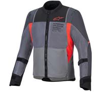Motorcycle Jacket for Men Touring Summer ALPINESTARS ST-2 Air Black/Grey/Red