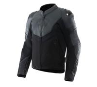 Motorcycle Jacket Leather/Fabric Man Dainese IPERATTIVA Black/Black