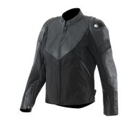 DAINESE IPERATTIVA Damen Leder-Textiljacke schwarz 46