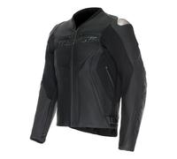 Dainese Racing 5 Motorcycle Leather Jacket, black, size 52 for Men