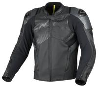 Motorcycle Jacket Leather Man Macna Ignite Black