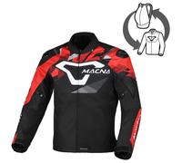 Motorcycle Jacket Man Macna Admyre Waterproof Black / Red