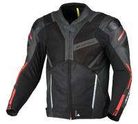 Motorcycle Jacket Man Macna Galvic Black / Red