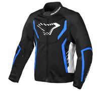 Motorcycle Jacket Man Macna Grisco Black / Blue