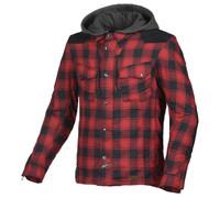 Macna Inland Motorcycle Hoodie Red/BlackS Red,Black