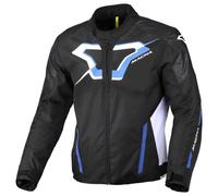 Motorcycle Jacket Man Macna Tazar 2.0 Waterproof Black / Blue