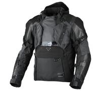 Macna Tryton, textile jacket waterproof L Black