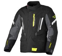 Macna Ultimax 2.0, textile jacket waterproof S Black/Dark Grey/Neon-Yellow