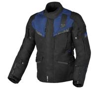 Motorcycle Jacket Man Macna Zastro Waterproof Black / Blue