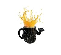 Motorcycle Jacket Mug, Creative Motorcycle Jacket Mug Novelty Gift with 304 Stainless Steel Liner, Personalized Double Wall Insulation Car Mugs with Handle for Motorcycl-e Lovers (1pcs)