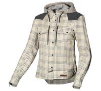 Motorcycle Jacket Woman Macna Inland Beige / Pink