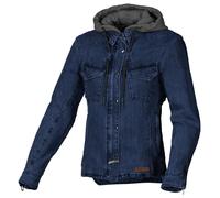 Macna Inland Women's Motorcycle Hoodie Blue/BrownS Blue,Brown