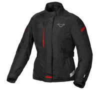 Motorcycle Jacket Woman Macna Nivala Waterproof Black / Red