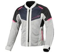 Motorcycle Jacket Woman Macna Orcano 2.0 Grey / Pink