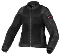 Motorcycle Jacket Woman Macna Velotura Black / Grey