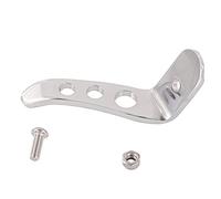 Motorcycle Jiffy Stand Extension Kit Side Stand Assist Tool Accessories for Electra/Road/Street Glide/Road King Touring Models 1991-2021 (Chrome)
