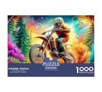 Motorcycle Jigsaws 1000 Piece Puzzle Impossible Educational Games Wall Decor Family Game for Adults And Kids 38x26cm/1000pcs