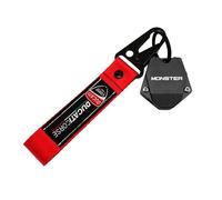 Motorcycle Key Case Cover Shell,motorcycle key cov For DUCATI Monster 695 696 795 796 Motorcycle Modified Accessories Key Cover Case Shell Cap & Embroidery Keyring Keychain(6)