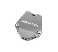 Motorcycle Key Case Cover Shell,motorcycle key cov For DUCATI Monster 695 696 795 796 Motorcycle Modified Accessories Key Cover Case Shell Cap & Embroidery Keyring Keychain(Cover Titanium)