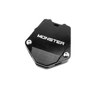 Motorcycle Key Case Cover Shell,motorcycle key cov For DUCATI Monster 695 696 795 796 Motorcycle Modified Accessories Key Cover Case Shell Cap & Embroidery Keyring Keychain(Cover Black)