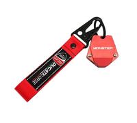 Motorcycle Key Case Cover Shell,motorcycle key cov For DUCATI Monster 695 696 795 796 Motorcycle Modified Accessories Key Cover Case Shell Cap & Embroidery Keyring Keychain(7)