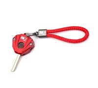 Motorcycle Key Case Cover Shell,motorcycle key cov For Hon@&da TRANSALP XL 750 2025 Africa Twin NC750X NT1100 NX500 CB650R CB500X Motorcycle Key Case Cover & Chain(Combo-Red NX500)