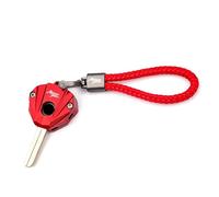 Motorcycle Key Case Cover Shell,motorcycle key cov For Hon@&da TRANSALP XL 750 2025 Africa Twin NC750X NT1100 NX500 CB650R CB500X Motorcycle Key Case Cover & Chain(Combo-Red AfricaTwin)