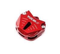 Motorcycle key case For Vulcan S 650 VN650 S650 2015-2024+ Motorcycle Keychain Case Shell & Key Ring(KC Red)