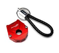Motorcycle key case motorcycle Key Cover Shell Cas For Hon@&da TRANSALP XL750 TRANSALP 750 2022-2024 Accessorie Motorcycle Keychain Case Shell & Keychain Key Ring(KKCR Red)