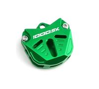 Motorcycle Key Cover Cap Key shell For 1000Sx 1000 Sx Ninja1000sx CNC Motorcycle Accessories 1 Set Key Case Cover Shell Key Chain Keyring Green(Key Cover Green)