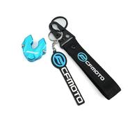 Motorcycle Key Cover Cap Key shell For CFMOTO CF MOTO 800MT 800 Motorcycle Parts Keychain Keyring & Key Case Coverhigh(Ivory)