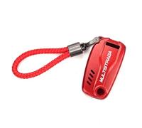 Motorcycle Key Cover Cap Key shell For DUCATI Multistrada V2 V2S V4 V4S 1260S 950S CNC Aluminum Motorcycle Electronic Start Key Case Cover Key Shell Accessories(WW-4)