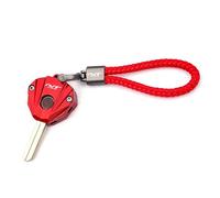 Motorcycle Key Cover Cap Key shell For TRANSALP XL 750 2025 Africa Twin NC750X NT1100 NX500 CB650R CB500X Motorcycle Accessories Key Case Cover Chain(Combo-Red NT1100)