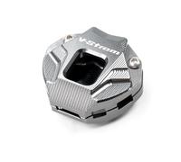 Motorcycle Key Cover Cap Key shell For V-strom 650 800DE 1000 1050 XT Vstrom650 Vstrom DL650 DL1000 Motorcycle Aluminum Key Case Shell Cover Keychain(Dd-p)