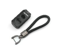 Motorcycle Key Cover Shell Sleeve Guard For YAM@&AHA NMAX 125 155 Xmax 250 300 400 Key Shell Cover Keychain Motorcycle Accessories(Xmax 1 Set Black)