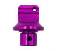 Motorcycle Key Head Cover Aluminum Alloy Material Compatible with Pentagonal and Hexagonal Key Geometries for General Purpose Use (purple)