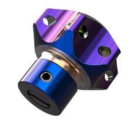 Motorcycle key heads Cover, Alluminium Alloy Motocycle key head cover,personalized key covers, motorcycle modification accessories common Key lock head Cover for Motorcycle, car (Purple)