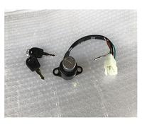 Motorcycle Key Ignition Switch For CBT125 For CB125T CM125 All Years Fuel Gas Cap Helmet Seat Lock Set Lock Set Complete(Master lock)
