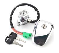 Motorcycle Key Ignition Switch For Suzuki For VS400 For VS600 For VS700 For VS750 For VS800 For VS1400 For Intruder Fuel Gas Cap Ignition Switch Seat Lock Key