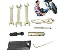 Motorcycle Key Set Scooter Repair Tool Kit Ignition Plug Socket Clamps Complete Repair Tools Collection