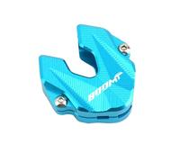 Motorcycle key shell For CFMOTO CF MOTO MY22 CLX700 CLX 700 800 MT 800MT MT800 Motorcycle Accessories CNC Keychain(Key shell Blue)